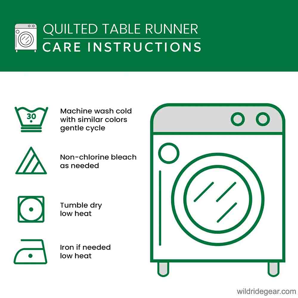 Adorable Baby Pugs Quilted Table Runner Decorations Christmas Gifts For Pug Lovers Onwers